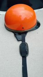 Zeldzame retro motorhelm, Motoren, Ophalen of Verzenden