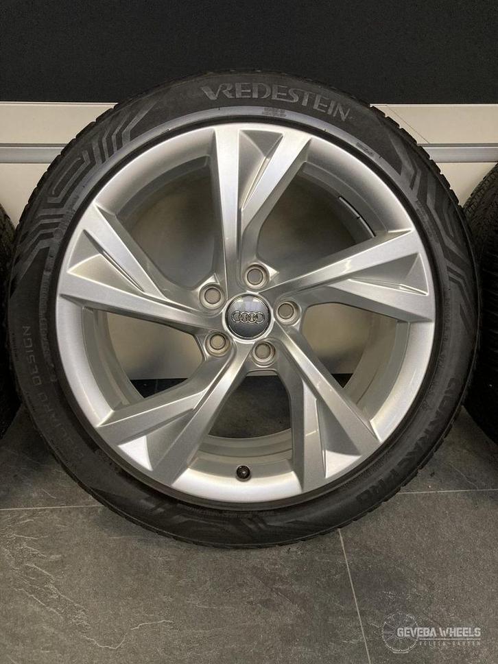 18” originele Audi A4 B8 B9 velgen + allseason banden 5x112, Auto-onderdelen, Banden en Velgen, Banden en Velgen, All Season, 18 inch