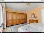Eiken slaapkamer, Huis en Inrichting, Slaapkamer | Complete slaapkamers, Ophalen, Gebruikt, Tweepersoons, Antiek