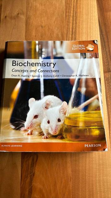 Biochemistry concepts and connections Pearson dean R appling