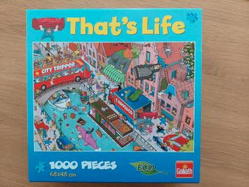 Puzzel 1000 st - Goliath That's life - Moving day beschikbaar voor biedingen