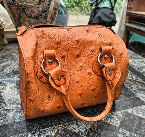 PRACHTIGE ECHT LEDEREN HANDTAS DAMES, Handtassen en Accessoires, Tassen | Damestassen, Zo goed als nieuw, Handtas, Ophalen