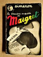 G. Simenon - la première enquête de Maigret (1913) - 1955, Livres, Georges Simenon, Utilisé, Enlèvement ou Envoi