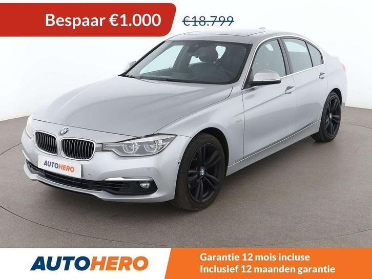 BMW 3 Serie 318 318i Luxury Line (bj 2018, automaat), Auto's, BMW, Te koop, 3 Reeks, ABS, Achteruitrijcamera, Airbags, Airconditioning