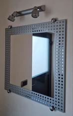 Spiegel met 2 spots, Maison & Meubles, Accessoires pour la Maison | Miroirs, Enlèvement