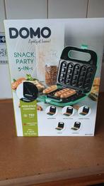DOMO GAUFRIER SNACK PARTY 5 en 1 NEUF (Jamais Déballé), Enlèvement ou Envoi, Neuf