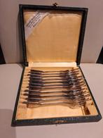 11 fourchettes à dessert en métal argenté, Enlèvement ou Envoi