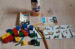 Houten constructiespel. Met hamertje. Met instructieboekje., Ophalen, Zo goed als nieuw