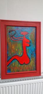 Prachtig abstract schilderij, Antiek en Kunst, Ophalen