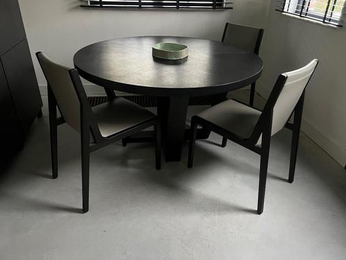 Camerich tafel + 6 stoelen - nieuwprijs 6350€, Huis en Inrichting, Tafels | Eettafels, Zo goed als nieuw, Vijf personen of meer