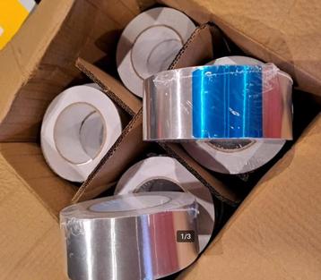 21 rollen aluminium afplaktape beschikbaar voor biedingen