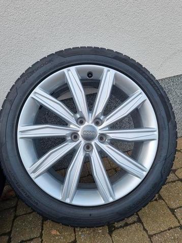 4 velgen voor Audi A6 C8 met zomerbanden Hankook, Pneus et Jantes, 245 mm, Véhicule de tourisme, Pneus été