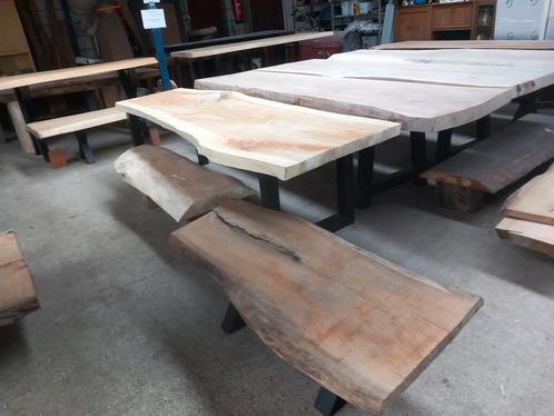 Boomstamtafels Boomstamtafelbladen Boomstamtafelplanken, Tuin en Terras, Picknicktafels, Nieuw, Ophalen