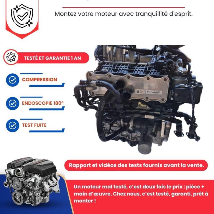 Nieuwe motor audi a3 8v e-tron/vw golf 7 gte, Auto-onderdelen, Motor en Toebehoren, Audi, Nieuw, Ophalen of Verzenden