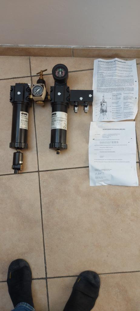 Drukregelaar met microfilter EWO tot 16 bar, Auto diversen, Autogereedschap, Nieuw, Ophalen of Verzenden