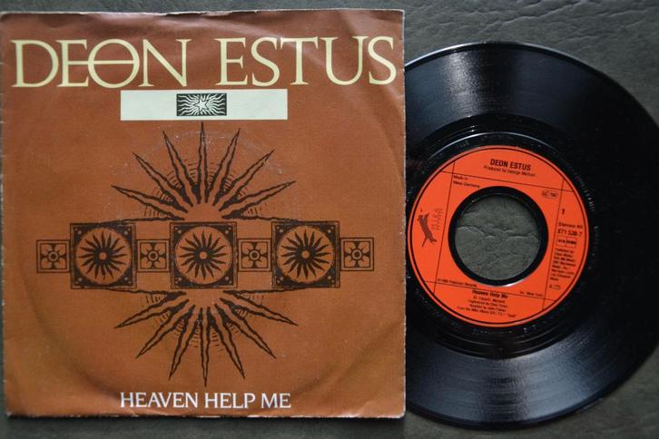Deon Estus – Heaven Help Me (D) - vinyl singel, Cd's en Dvd's, Vinyl Singles, Gebruikt, Single, Rock en Metal, 7 inch, Ophalen of Verzenden