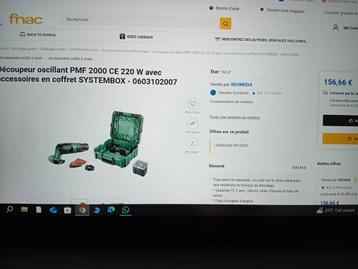 Découpeur oscillant PMF 2000 CE  beschikbaar voor biedingen