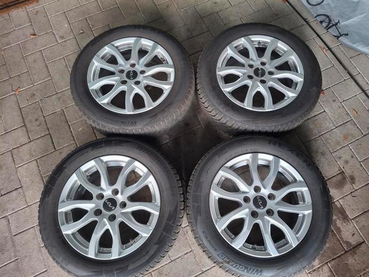 Velgen met Banden Kia 205/60 R16 all season️, Auto-onderdelen, Banden en Velgen, Band(en), All Season, Ophalen