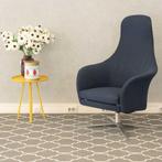 ACTIE!! 1x Montis Marvin relaxfauteuil - blauwe stof, Huis en Inrichting
