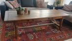 Antieke/rustieke eiken salontafel, Huis en Inrichting, Tafels | Salontafels, Ophalen, Gebruikt