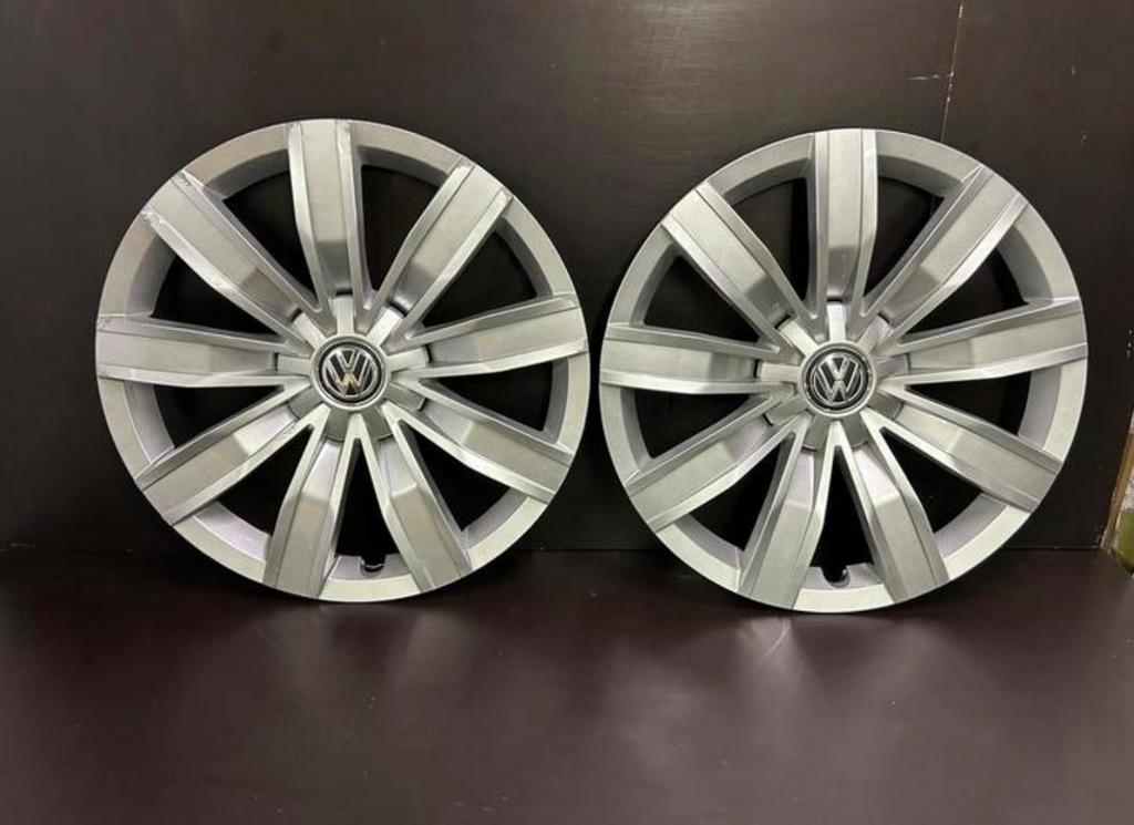 2 enjoliveurs vw tiguan 17", Autos : Divers, Enjoliveurs, Utilisé, Enlèvement ou Envoi