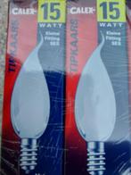 Kaarslampjes tipkaarsjes gloeilamen kaars 15 watt, Ophalen of Verzenden, Nieuw, Minder dan 30 watt, Gloeilamp