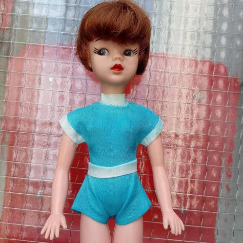 Vintage pop Camay, Verzamelen, Poppen, Gebruikt, Pop, Ophalen of Verzenden