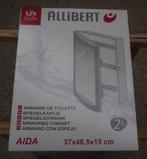 Allibert spiegelkast AIDA, Huis en Inrichting, Woonaccessoires | Spiegels, Nieuw, Minder dan 100 cm, Minder dan 50 cm, Rechthoekig