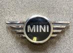 Origineel Mini motorkap logo chrome, Ophalen of Verzenden, Gebruikt, Mini