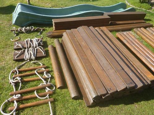 Houten schommel, Kinderen en Baby's, Speelgoed | Buiten | Speelhuisjes, Zo goed als nieuw, Hout, Ophalen