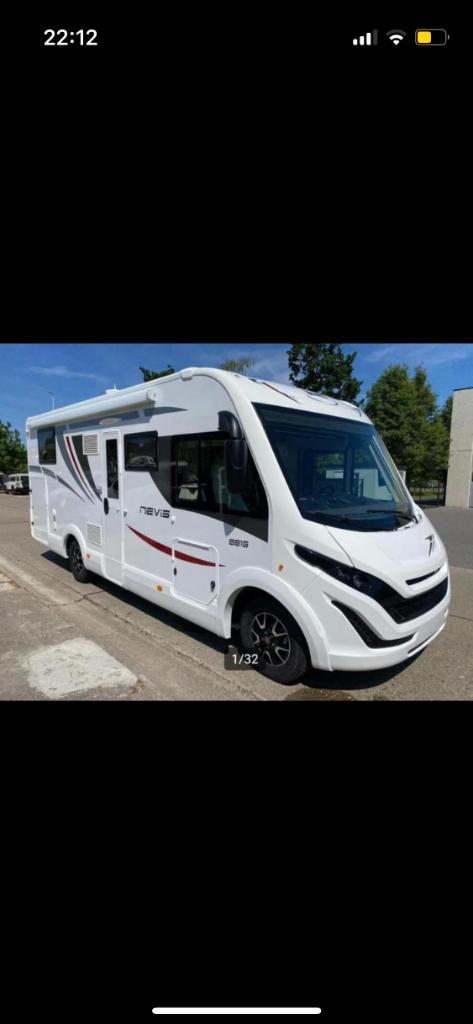 Mc Louis Nevis mobilhome te koop, Caravanes & Camping, Camping-cars, Particulier, Intégral, jusqu'à 4, Fiat, Diesel, 7 à 8 mètres