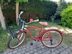 Vintage fiets - rood - torpedo, Fietsen en Brommers, Ophalen, Cruiser, Velor, Zo goed als nieuw