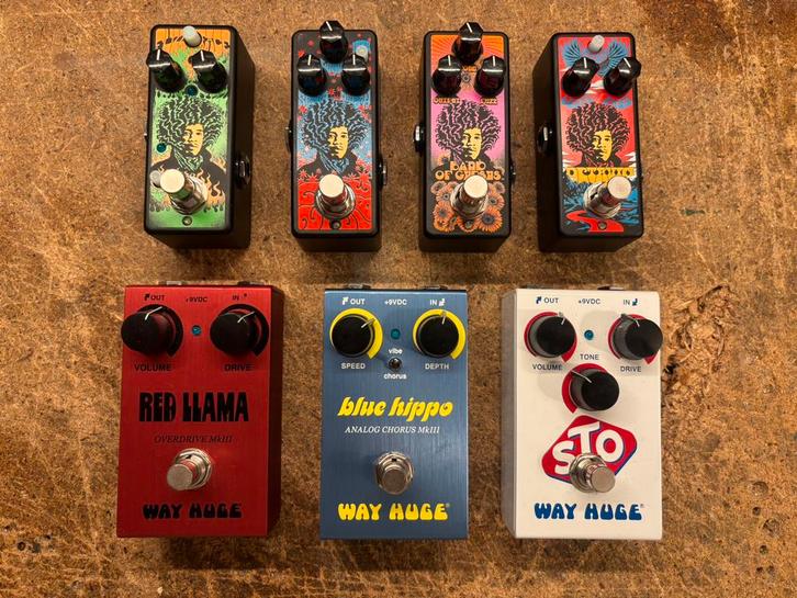 Dunlop en Way Huge pedalen, Muziek en Instrumenten, Effecten, Zo goed als nieuw, Ophalen of Verzenden