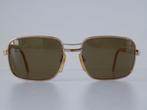 Luxottica gouden zonnebril. 18K. Vintage., Handtassen en Accessoires, Zonnebrillen en Brillen | Heren, Overige merken, Zonnebril