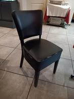 43 stevige stoelen, lederlook bekleding, Ophalen, Gebruikt