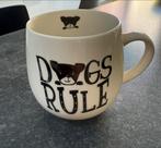 Dogs Rule Mok, Huis en Inrichting, Ophalen, Zo goed als nieuw, Overige stijlen, Kop(pen) en/of Schotel(s)