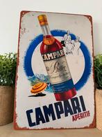 Metalen reclamebord Campari, Verzamelen, Ophalen of Verzenden, Nieuw, Reclamebord