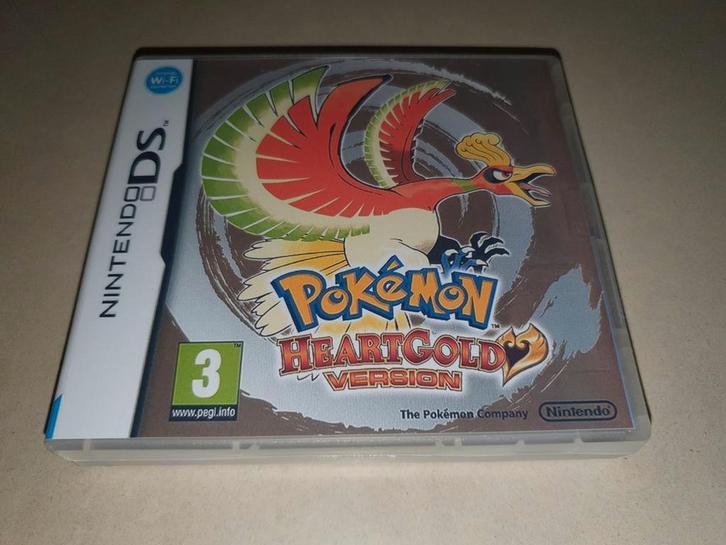 Pokemon HeartGold Version DS Game Case (2), Games en Spelcomputers, Games | Nintendo DS, Zo goed als nieuw, Verzenden