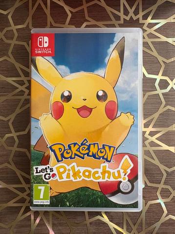 Nintendo Swich Pokemon Lets go Pickachu beschikbaar voor biedingen