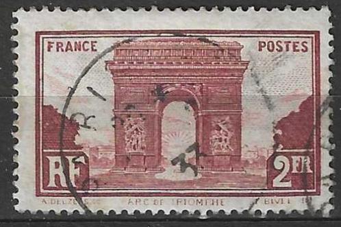 Frankrijk 1929/1930 - Yvert 258 - "Arc de Triomphe". (ST), Timbres & Monnaies, Timbres | Europe | France, Affranchi, Envoi