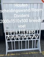 houten scheidings wand |Room dividers, Ophalen, Zo goed als nieuw
