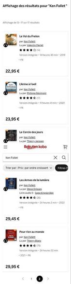 Zakboeken en paperbacktitels om uit te kiezen 15/30€ 3+1 gra, Ophalen of Verzenden