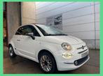 Fiat 500C 1.2i Lounge Cabrio Uconnect/Airco/Cruise.Controle, Stof, Cabriolet, Wit, Handgeschakeld