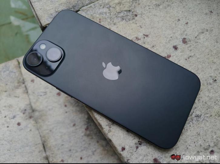 IPHONE 15+ 128gb Black (garantie), Telecommunicatie, Mobiele telefoons | Apple iPhone, Zo goed als nieuw, 128 GB, Zonder abonnement