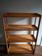 Houten stelling/boekenkast 122x83x34, Ophalen, 100 tot 150 cm, 50 tot 100 cm, Zo goed als nieuw