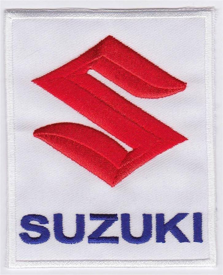 Suzuki stoffen opstrijk patch embleem #13, Motoren, Accessoires | Overige, Nieuw, Verzenden