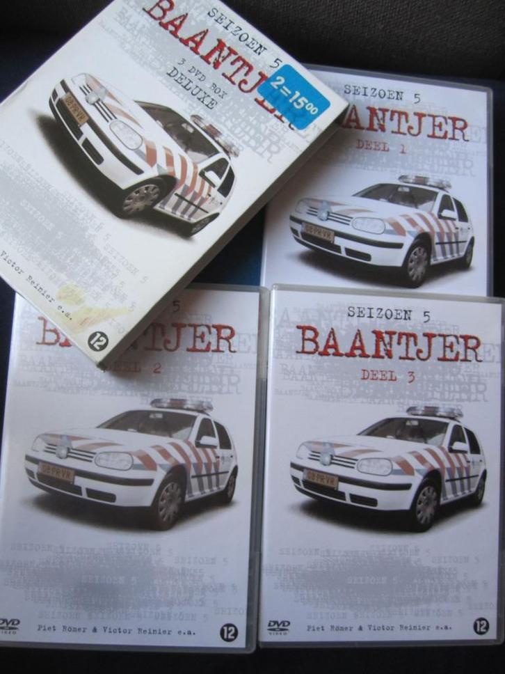 Baantjer - Seizoen 5 (3 disc), Cd's en Dvd's, Dvd's | Tv en Series, Zo goed als nieuw, Thriller, Boxset, Vanaf 12 jaar, Ophalen of Verzenden