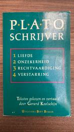 Plato schrijver : gerard Koolschijn, Ophalen of Verzenden, Zo goed als nieuw