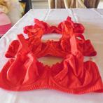 3 rode bh s met kant   D, Kleding | Dames, Ophalen of Verzenden, BH