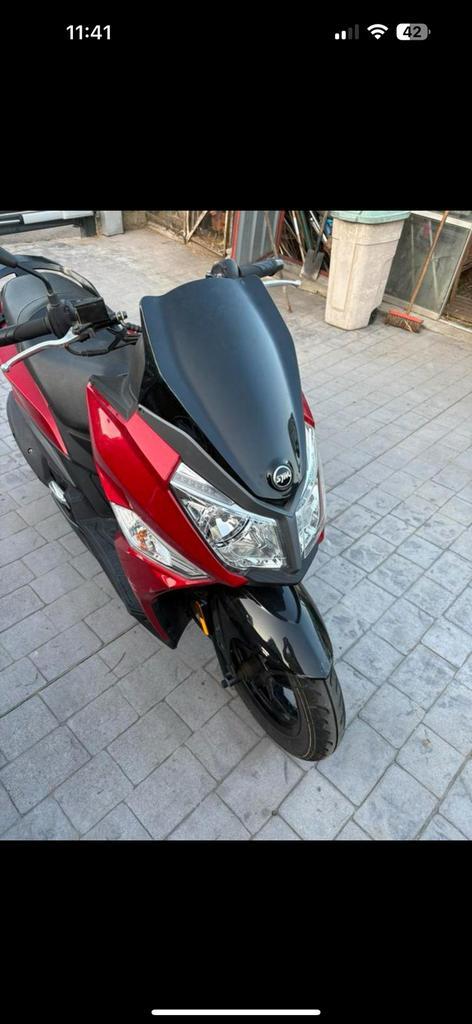 Scooter SYM Jet 14 (2022) 25 km/h A 7141 km, Fietsen en Brommers, Scooters | SYM, Zo goed als nieuw, Ophalen